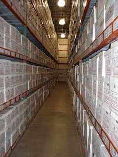 record document storage facility